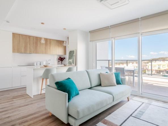 Modern apartments and villas in Balcon de Finestrat with stunning views near Benidorm.